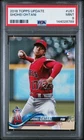 2018 TOPPS UPDATE #US1 SHOHEI OHTANI ROOKIE RC PSA 9