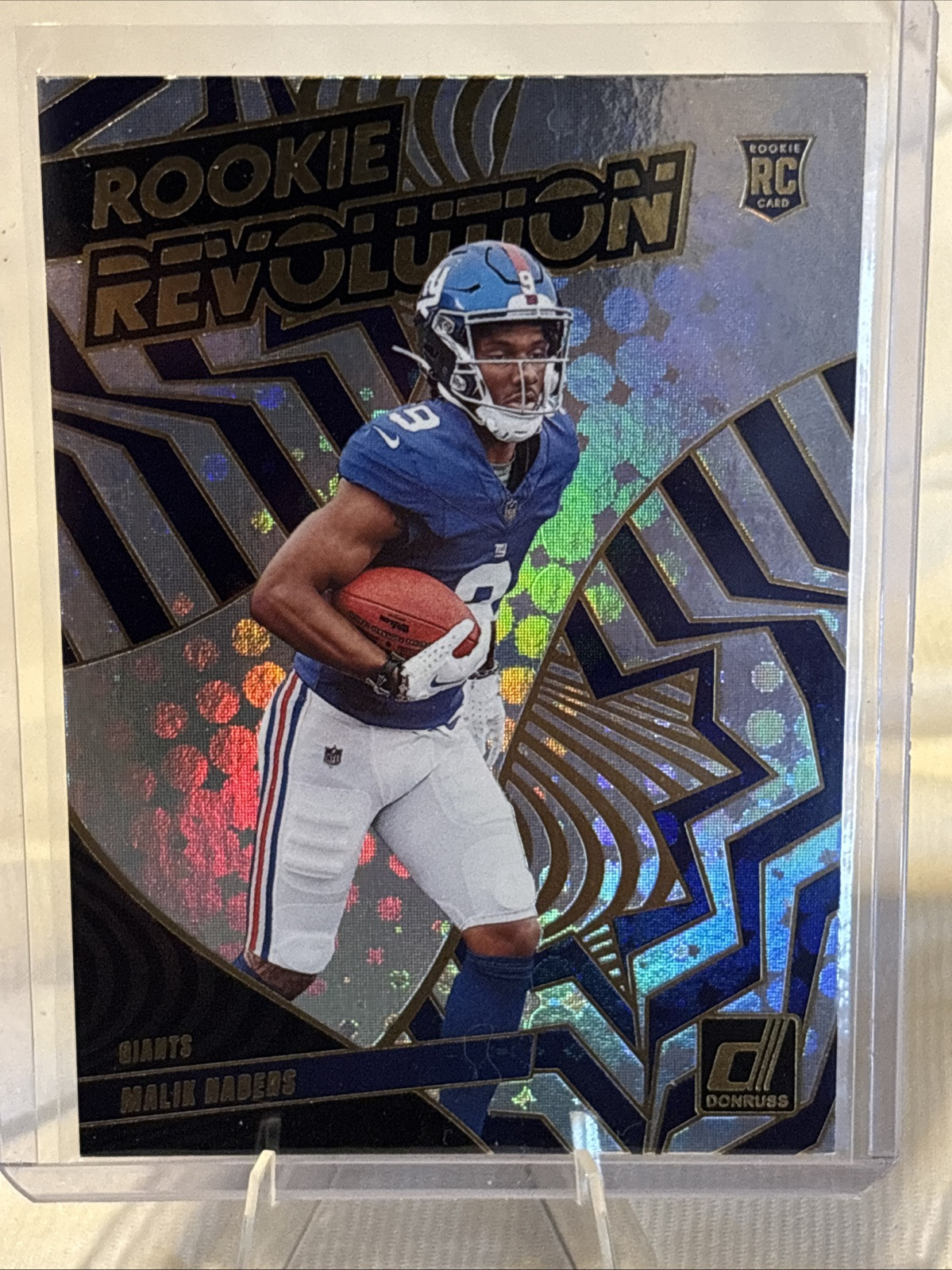 2024 Donruss Football Malik Nabers ROOKIE REVOLUTION SP Giants
