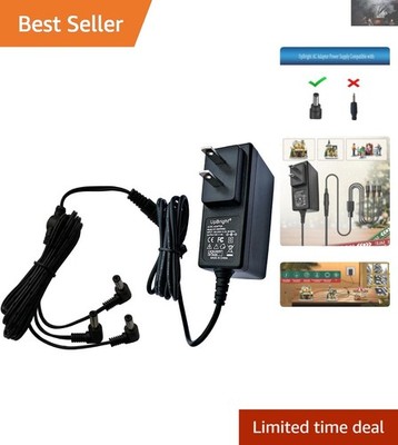 4.5V Lemax Lighted Accessory Adapter - Durable Power Supply for Festive Displays