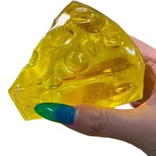 Honey Cheese Squishy Ball Squeeze Slow Rebound Decompression Anti-Stress Toy