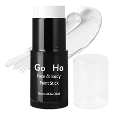 Cream-Blendable White Face Paint Stick,Full-coverage Halloween Makeup Waterpro