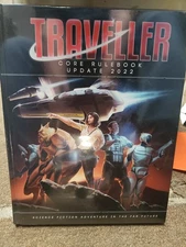 Traveller RPG 2022 Core Rulebook Update 2022 by Mongoose Publishing 40058