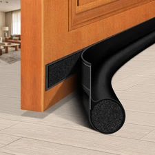 Door Draft Stopper 36 Inch under Door Draft Blocker Door Sweep for Bottom of Doo