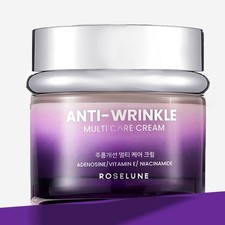 ROSELUNE Anti-Wrinkle Multi Care Cream 50ml Anti-aging Vitamin E Wrinkle Care