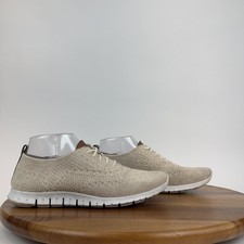 Womens Cole Haan Zerogrand Stitchlite Beige Wool Knit Shoes Sneakers Size 8 B