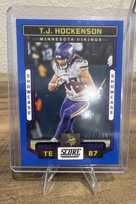 2023 Score - T.J. Hockenson #113 Showcase /100