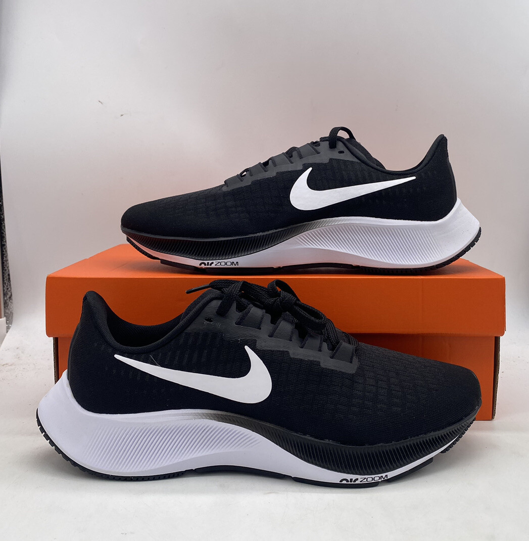 Size 11 - Nike Air Zoom Pegasus 37 Black White W for sale