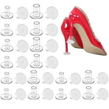 High Heel Protectors 16 Pairs Heel Stoppers  Heel Repair Caps - 4 Sizes Shoe...