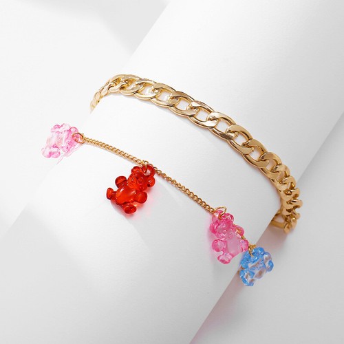 Varios Estilos Pulsera Tobillo Tobillo Cadena Pie Cuentas Corazón Mariposa Colorido - Imagen 121 de 239