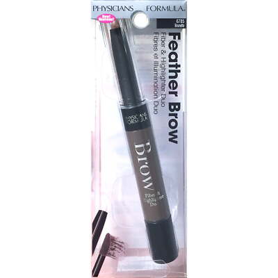 Physicians Formula Eye Booster Feather Brow Fiber & Highlighter Duo, Brunette