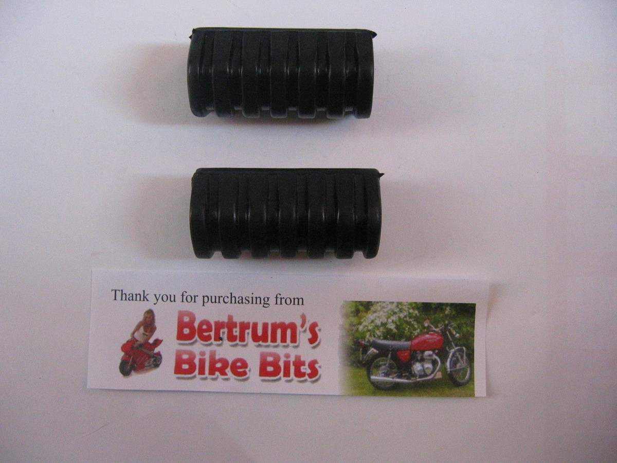 パート10 NEW YAMAHA FOOTREST RUBBER FRONT PW50 PW 50 85-10 YT60 YT 60