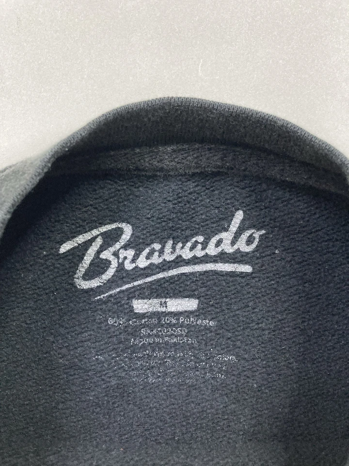 Sudadera 2pac Tupac Shakur Trust Nobody Gráfica Cuello Redondo Mujer Mediana Negra Foto 3 de 4