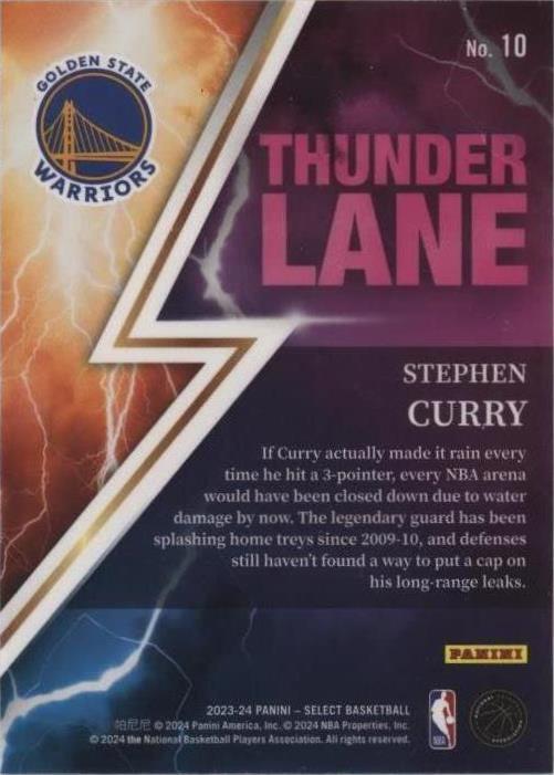 2023-24 Panini Select - Stephen Curry #10 for sale | eBay