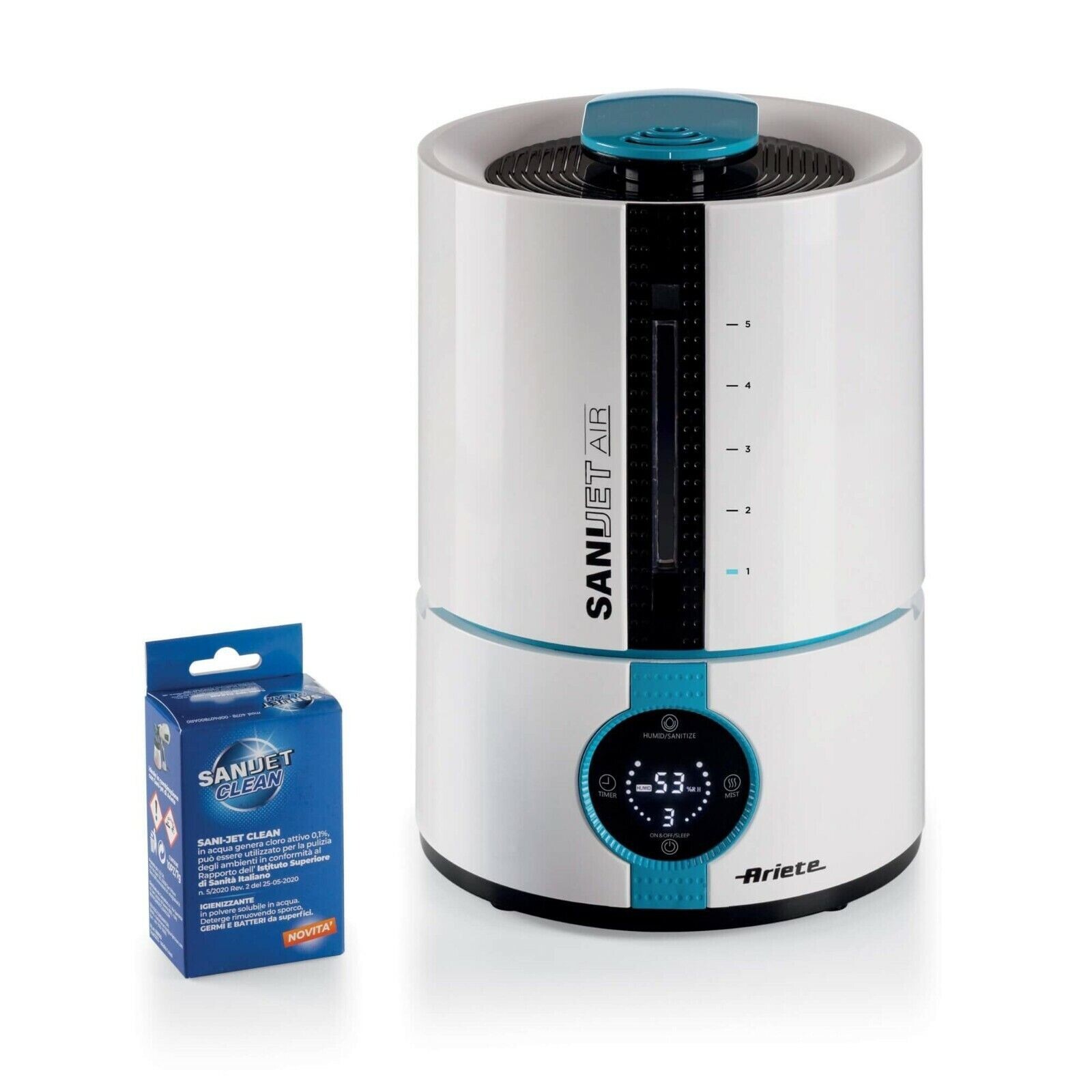 Igienizzante ARIETE 2836  SANI-JET AIR Atomizzatore ad Ultrasuoni Sanificatore