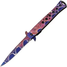 MTech Linerlock Assisted Folding Knife 4" 3Cr13 Steel Blade Aluminum Handle