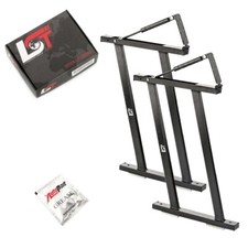 2x Flexboard Schienen Schwarz Scharnier klappbar Dämpfer für MERCEDES Vito W447