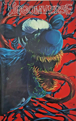 Tiggomverse #1 Dave Rapoza Venom 25 Homage 1:25 Variant Cover Counterpoint