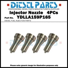 4x Fuel Injector Nozzle DLLA159P165 129234-53001 for Yanmar 3TNV84 3D82AE 4TNE94