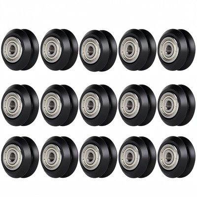 15pcs POM Pulley Wheel V Slot Gantry Roller Linear Bearing for Ender 3 / 5 CR-10