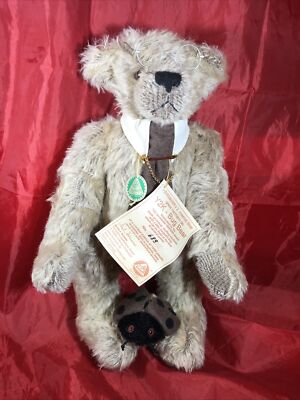 QVC ''Y2K Bug Bear'' 14-1/2'' Ltd. Edition Mohair Bear & Bug by Hermann