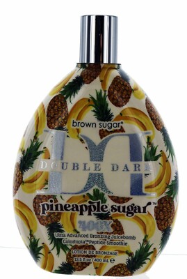 Brown Sugar Double Dark Pineapple Sugar Tanning Lotion with Bronzer 400X