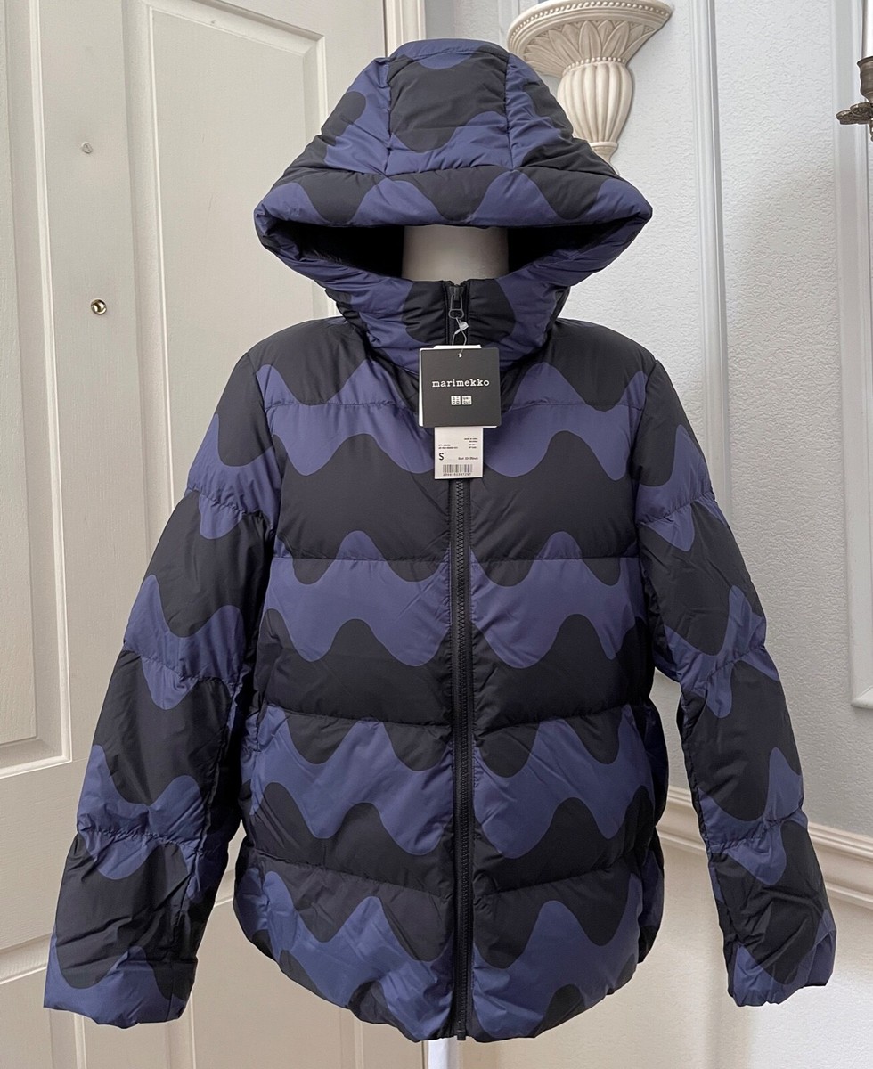 marimekko×ユニクロ ウルトラライトダウン S サイズL 新品】日本未発売 マリメッコ ユニクロ コラボ☆ウルトラ