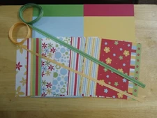 Stampin Up! CUTIE PIE 6 X 6" Designer Paper Card Kit RARE