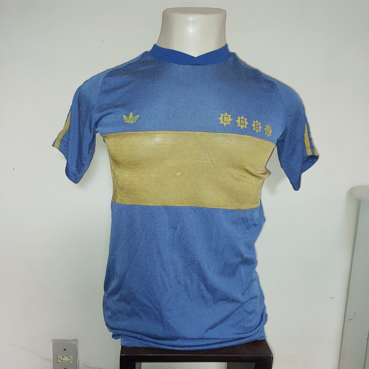 Maglia Boca 1981 Maillot Boca Junior Maradona 1981 Diego Maradona