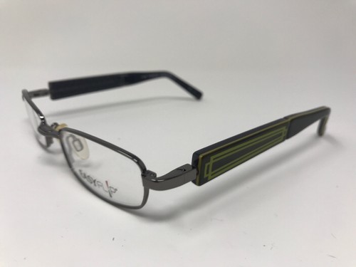Easyflip Kids Eyeglasses Boys Youth Mod.O1074 46-18-130 Gunmetal/Green JR57
