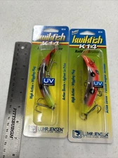 2 luhr jensen kwikfish K14 X-Tree  Rattle “Flo Red/Chrt UV”