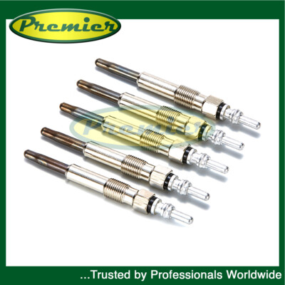 Premier 5x Diesel Heater Glow Plugs Fits VW Transporter Caravelle (T4) 2.5 TDI