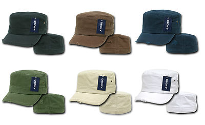 Vintage Style Castro Caps Basebal cap destroy look BDU GR4