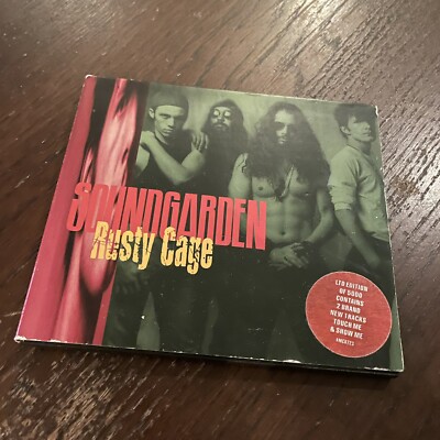 Soundgarden - Rusty Cage Ltd CD. UK Mint.