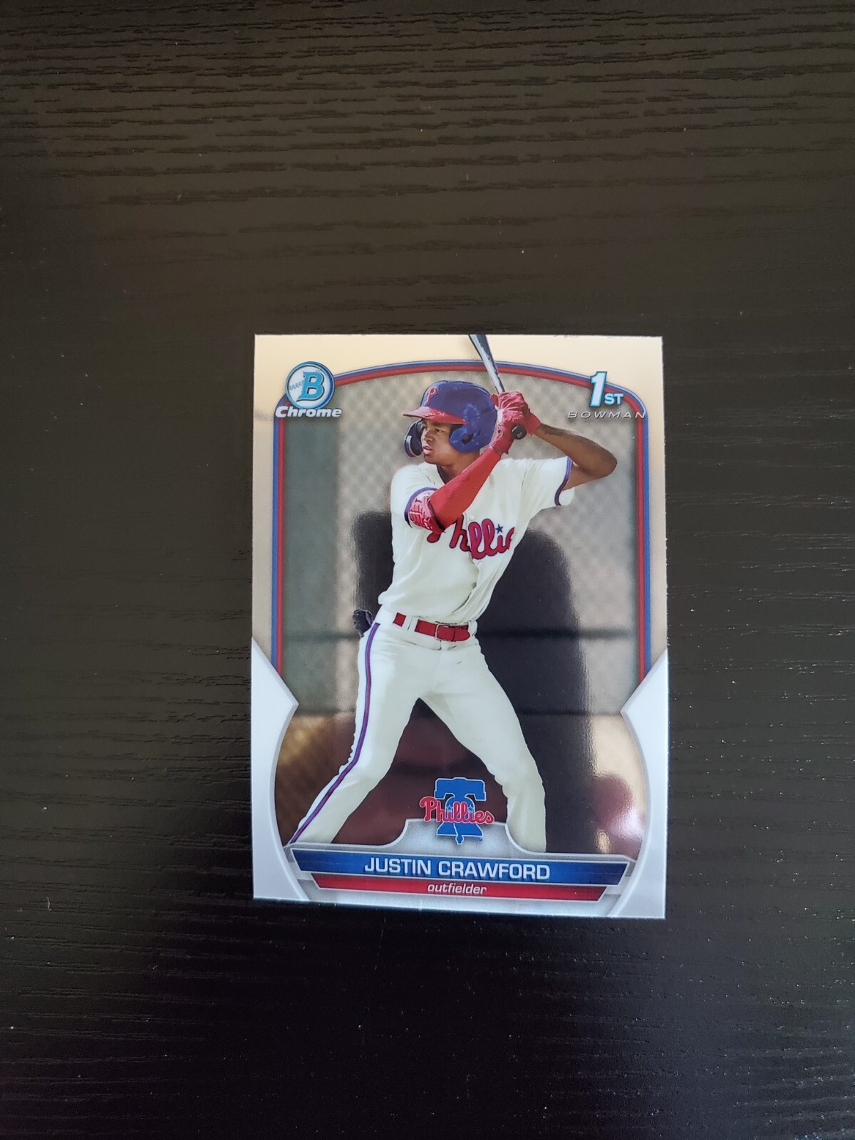 Justin Crawford - 2023 Bowman Chrome Prospect 1st Bowman #BCP-3