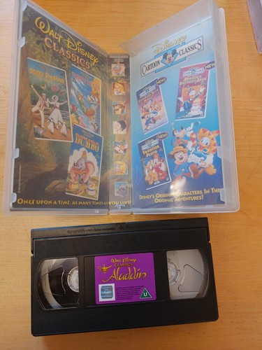 Aladdin - Walt Disney Classics video PAL/VHS, D216622, 1994 - Picture 2 of 3