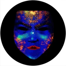 Slipmat Scratch Pad Felt for any 12" Turntable Vinyl LP DJ Record Player MASK