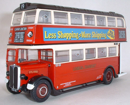 EFE LONDON TRANSPORT AEC STL CLASS BUS 99204