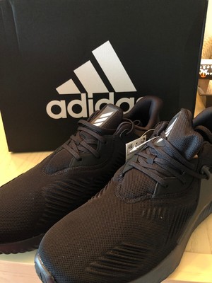ADIDAS Mens Alphabounce RC 2.0 Black Running Athletic Shoes Sz 14 | eBay