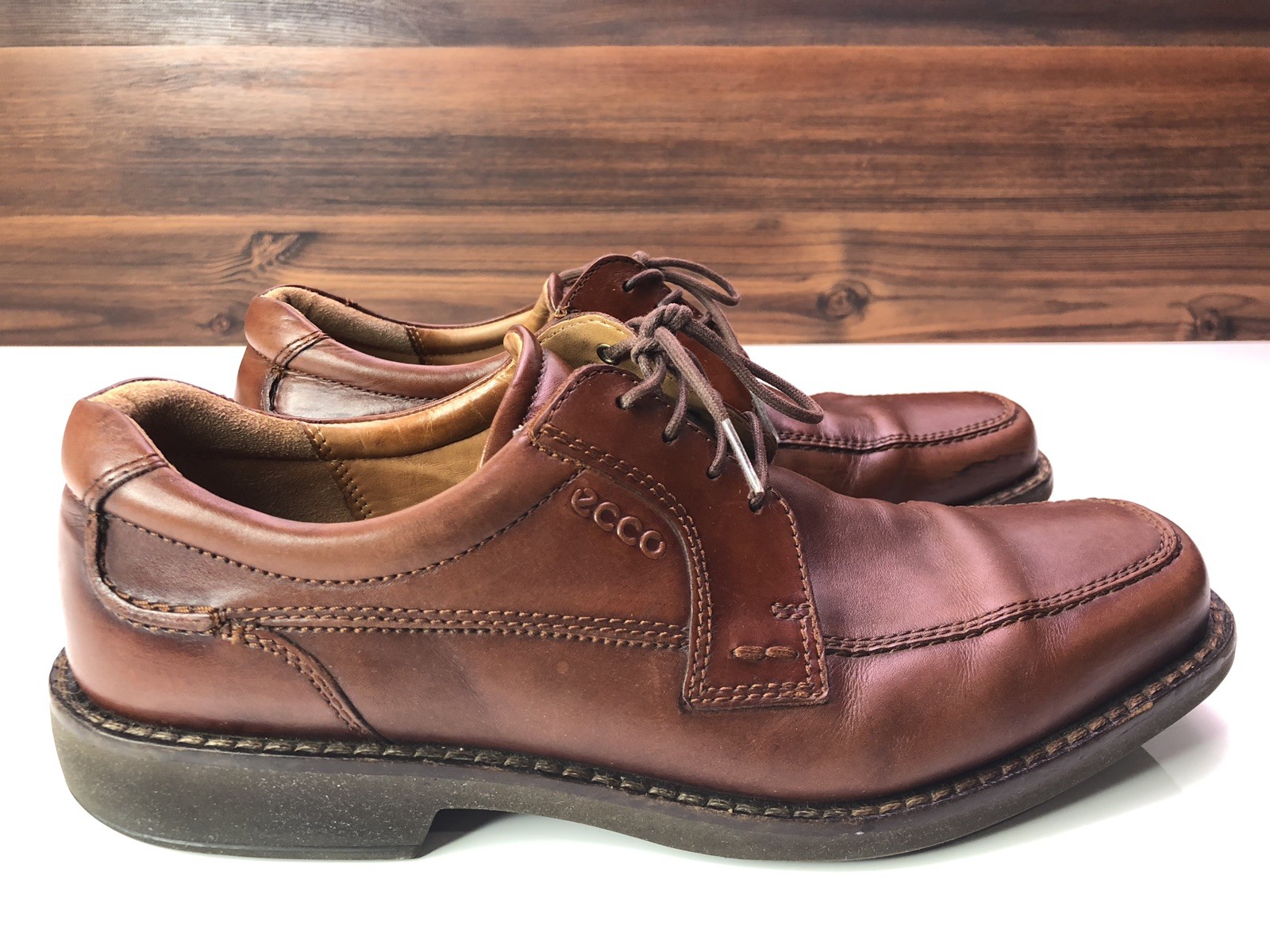 Ecco Oxfords Mens Casual Shoes Brown 