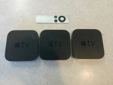 Apple TV (3rd Generation) 8GB Digital HD Media Streamer x 3 - Black WITH REMOTE