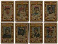 1982 Perma Graphics Gold Super Star Credit Card Set Scarce (24)