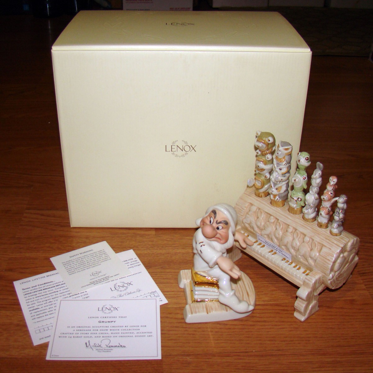 Walt Disney Showcase by Lenox - Serenade for Snow White, GRUMPY