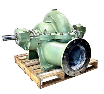 CSF 10x12 Split Case Pump, 316SS 18.5  Impeller Diameter, Used Storeroom Spare 