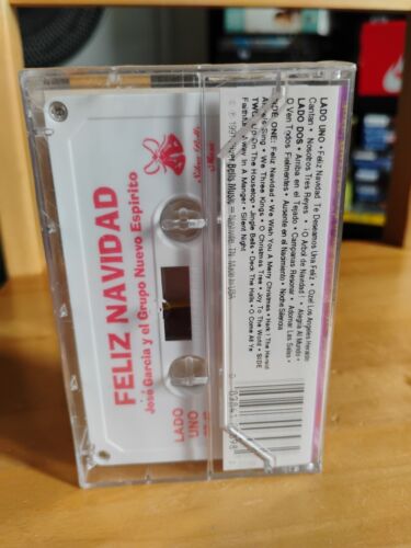 NEW Feliz Navidad Christmas José Garcia '91 Classic Music Audio Cassette - Picture 3 of 3