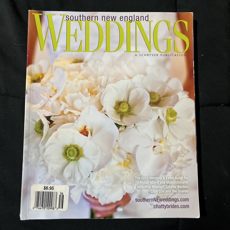 Southern New England Weddings Magazine, 2010, Like New condition
