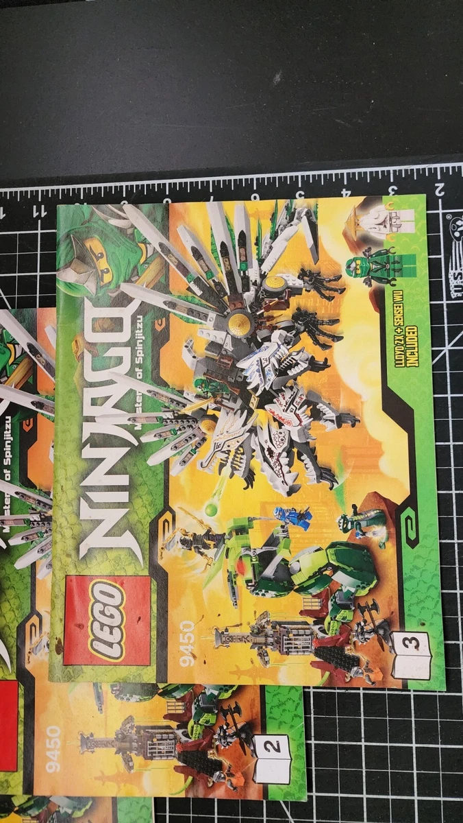 Lego ninjago epic cheap dragon battle instructions