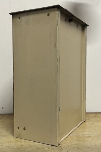 Vintage 1967 Ottone Ufficio Postale USA Cassetto postale POS Porta Grande (VENDITA SINGOLA) - Foto 7 di 15