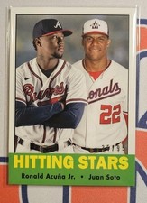 Ronald Acuna Jr & Juan Soto 2021 Topps Transcendent Through The Years VIP /95