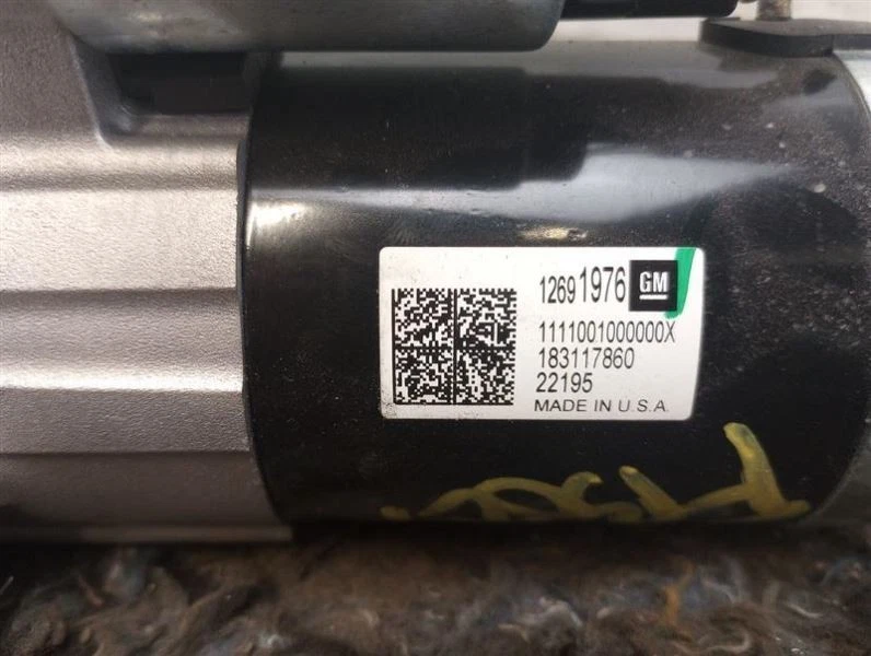 2022 GMC Savana 3500 Starter Motor 2627378 - Image 4 of 4