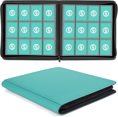 12 sleeve card binder Mana 8 - 12-Pocket Zip PRO-Binder - Forest for Magic: The Gathering